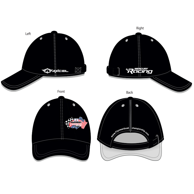 F1PC Series Logo Hat black - Seebold Sports