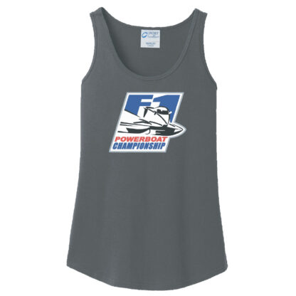 F1 Powerboat Championship Logo - Tank - Gray