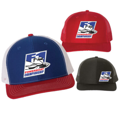 F1 Powerboat Championship Logo - Trucker Hats